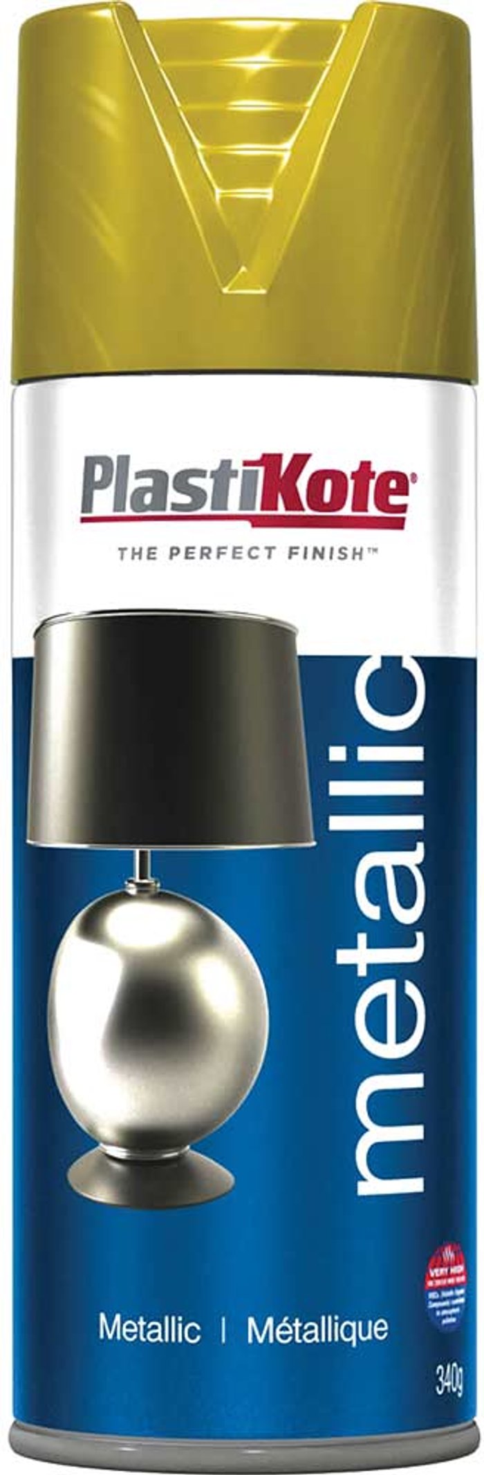 Tooled Up | Plastikote Plastikote Metallic Aerosol Spray Paint Brass 400ml Plastikote Plastikote Metallic Aerosol Spray Paint Brass 400ml