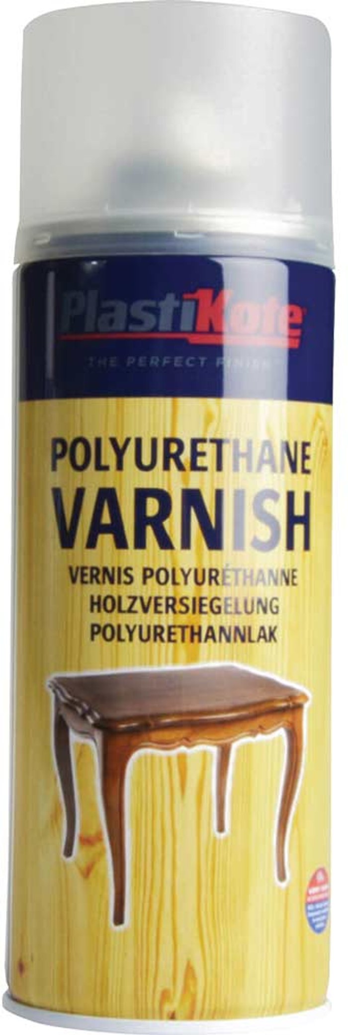 Tooled Up | Plastikote Plastikote Varnish Aerosol Spray Clear Satin 400ml Plastikote Plastikote Varnish Aerosol Spray Clear Satin 400ml