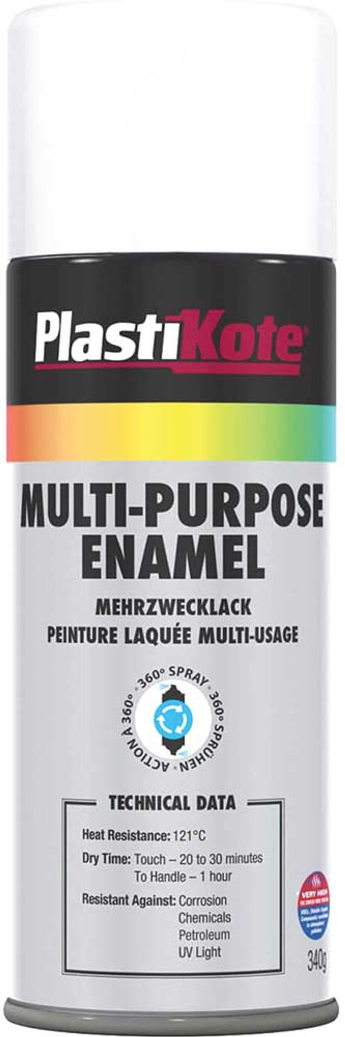 Tooled Up | Plastikote Plastikote Enamel Aerosol Spray Paint Matt White 400ml Plastikote Plastikote Enamel Aerosol Spray Paint Matt White 400ml