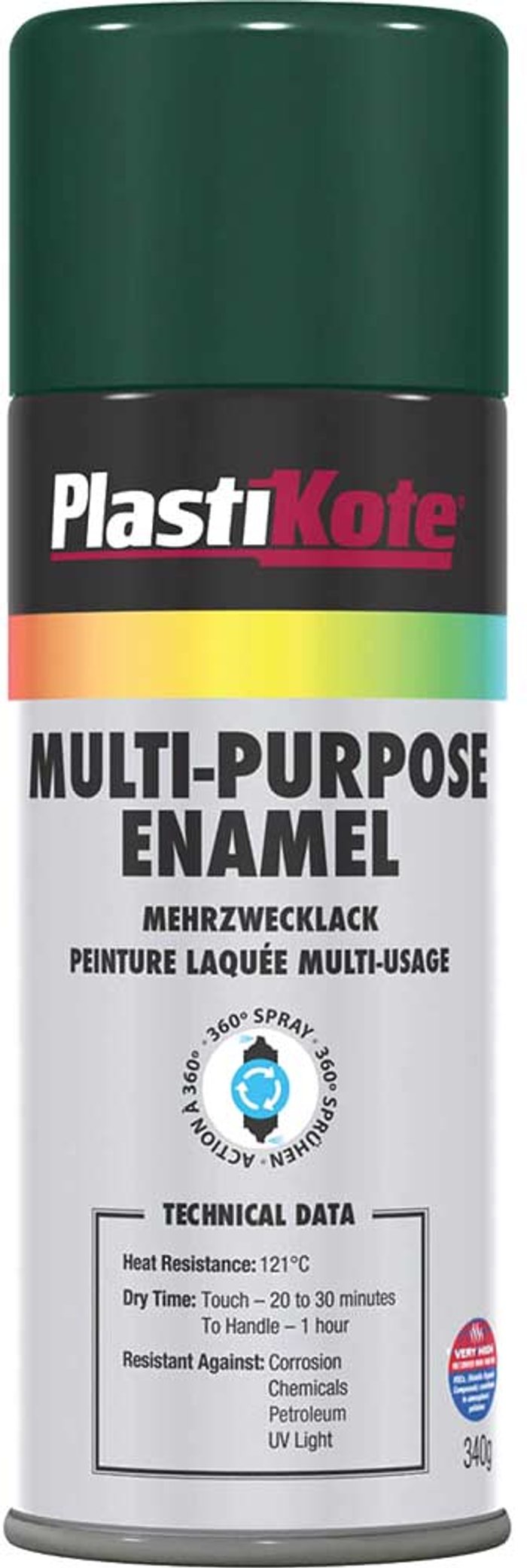 Tooled Up | Plastikote Plastikote Enamel Aerosol Spray Paint Green 400ml Plastikote Plastikote Enamel Aerosol Spray Paint Green 400ml