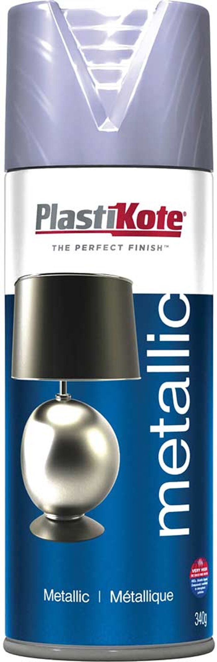 Tooled Up | Plastikote Plastikote Metallic Aerosol Spray Paint Silver 400ml Plastikote Plastikote Metallic Aerosol Spray Paint Silver 400ml