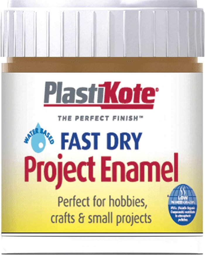 Tooled Up | Plastikote Plastikote Fast Dry Enamel Paint Nut Brown 59ml Plastikote Plastikote Fast Dry Enamel Paint Nut Brown 59ml