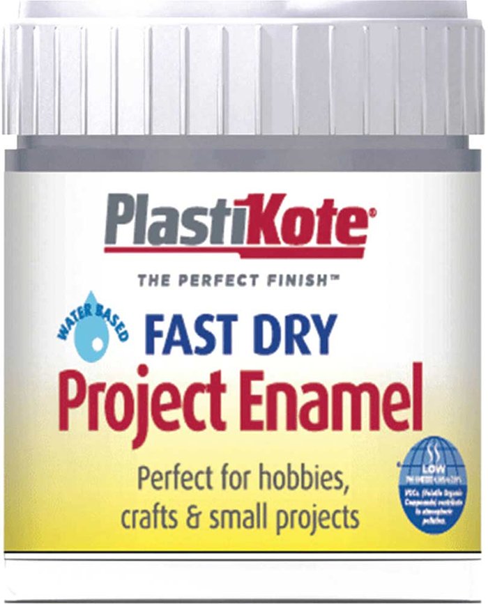 Tooled Up | Plastikote Plastikote Fast Dry Enamel Paint Pewter 59ml Plastikote Plastikote Fast Dry Enamel Paint Pewter 59ml