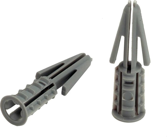 Tooled Up | Plasplug Plasplugs Plasterboard Hollow Wall Fixings Pack of 50 Plasplug Plasplugs Plasterboard Hollow Wall Fixings Pack of 50