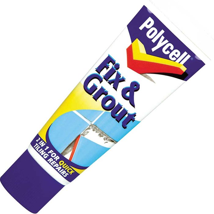 Tooled Up | Polycell Polycell Fix N Grout Tube 330g Polycell Polycell Fix N Grout Tube 330g