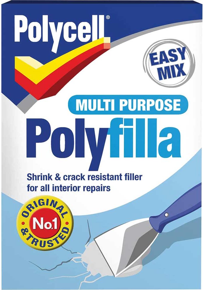 Tooled Up | Polycell Polycell Multi Purpose Polyfilla Powder 1.8kg Polycell Polycell Multi Purpose Polyfilla Powder 1.8kg