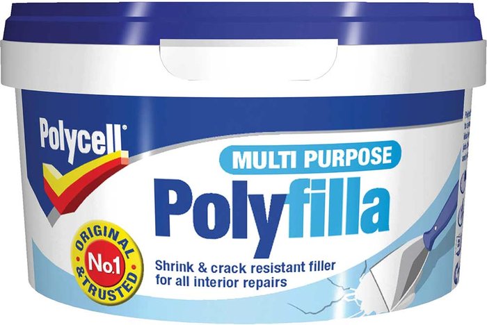 Tooled Up | Polycell Polycell Multi Purpose Ready Mixed Polyfilla 600g Polycell Polycell Multi Purpose Ready Mixed Polyfilla 600g