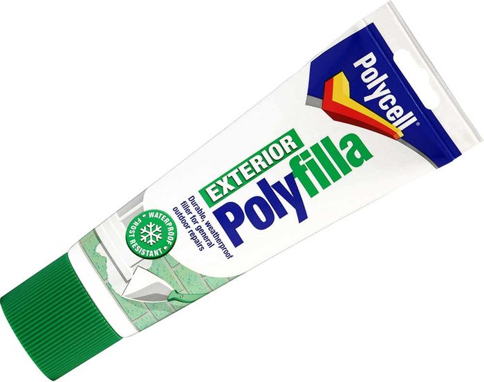 Tooled Up | Polycell Polycell Weatherproof Filler Tube 330g Polycell Polycell Weatherproof Filler Tube 330g
