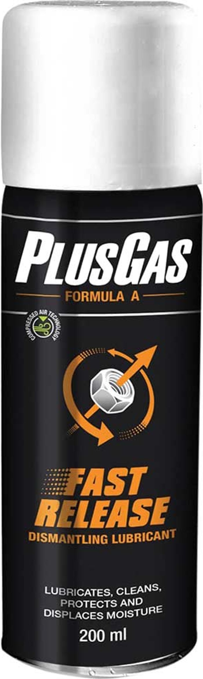 Tooled Up | Plusgas Plusgas Dismantling De-Seizing Lubricant Aerosol 200ml Plusgas Plusgas Dismantling De-Seizing Lubricant Aerosol 200ml