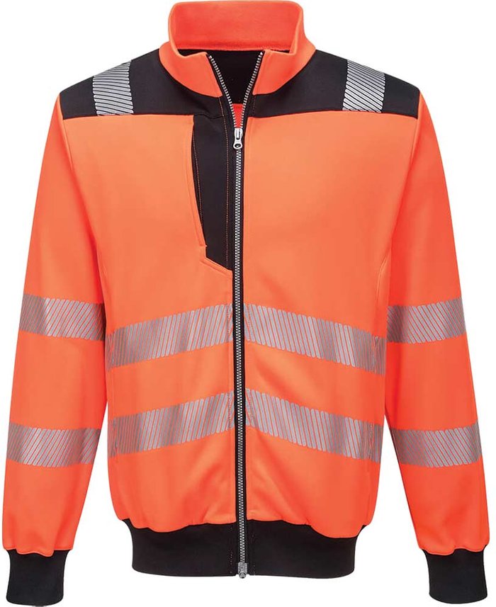 Tooled Up | Portwest Portwest PW3 Hi Vis Sweatshirt Orange / Black 4XL Portwest Portwest PW3 Hi Vis Sweatshirt Orange / Black 4XL