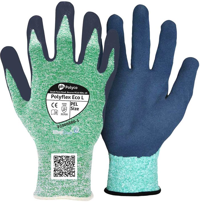 Tooled Up | Polyco Polyco PEL Polyflex ECO L Latex Coated Gloves L Polyco Polyco PEL Polyflex ECO L Latex Coated Gloves L