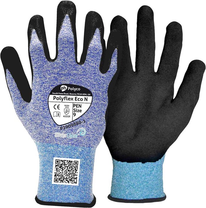 Tooled Up | Polyco Polyco PEN Polyflex ECO N Durable Nitrile Coated Gloves L Polyco Polyco PEN Polyflex ECO N Durable Nitrile Coated Gloves L