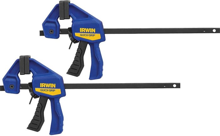 Tooled Up | Irwin T530062EL7 Micro Clamps Twin Pack 100mm (4in) - Irwin ® Quick-grip ® Irwin T530062EL7 Micro Clamps Twin Pack 100mm (4in) - Irwin ® Quick-grip ®