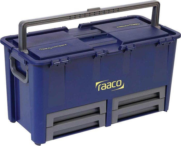 Tooled Up | raaco Raaco Compact 62 Professional Engineers Tool Box 621mm 311mm 322mm raaco Raaco Compact 62 Professional Engineers Tool Box 621mm 311mm 322mm