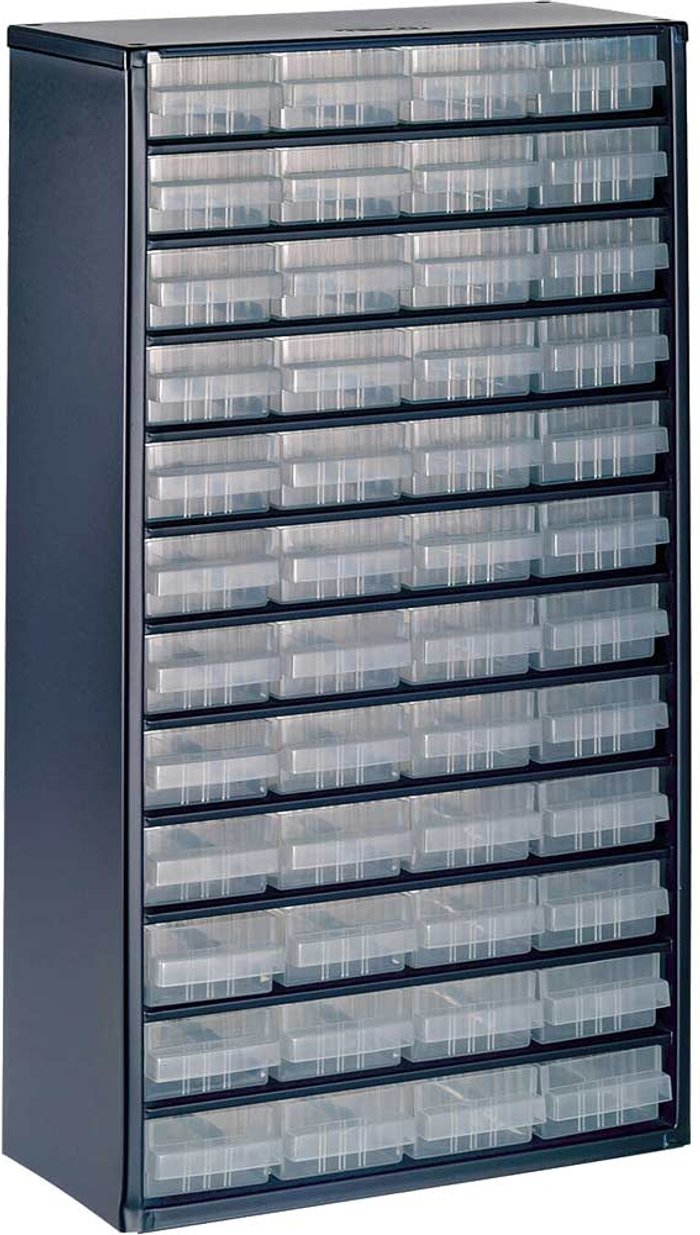 Tooled Up | raaco Raaco 1248-01 Metal Cabinet 48 Drawer raaco Raaco 1248-01 Metal Cabinet 48 Drawer
