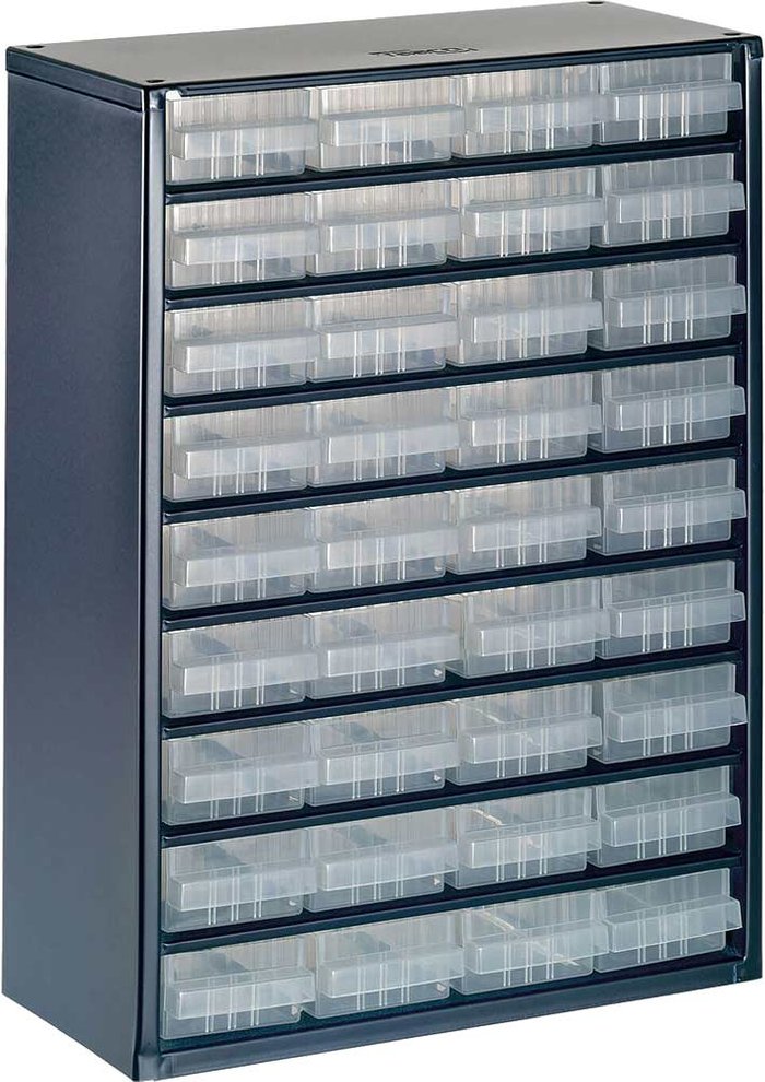 Tooled Up | raaco Raaco 936-01 Metal Cabinet 36 Drawer raaco Raaco 936-01 Metal Cabinet 36 Drawer
