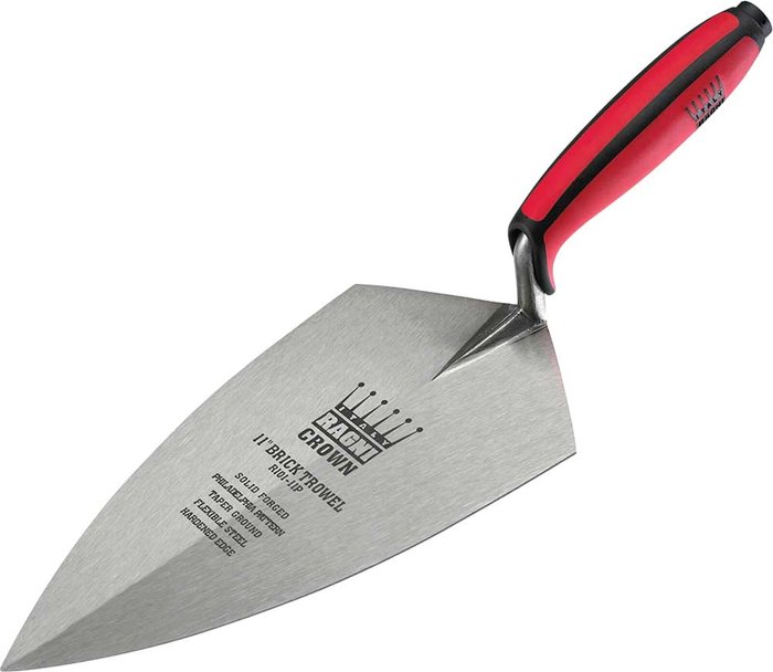 Tooled Up | Ragni Ragni Crown Philadelphia Pattern Brick Trowel 12 Ragni Ragni Crown Philadelphia Pattern Brick Trowel 12