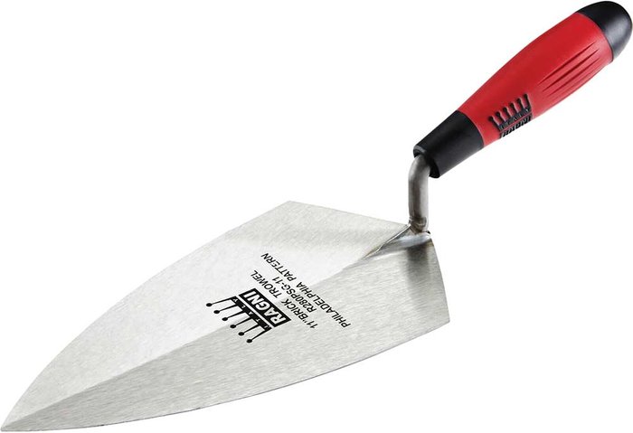 Tooled Up | Ragni Ragni Soft Grip Philadelphia Pattern Brick Trowel 11 Ragni Ragni Soft Grip Philadelphia Pattern Brick Trowel 11