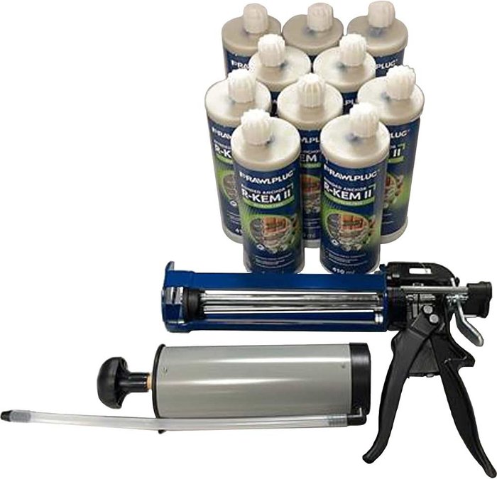 Tooled Up | Rawlplug Rawl R-KF2 Kemfast Polyester Anchor Masonry Fixing Kit Rawlplug Rawl R-KF2 Kemfast Polyester Anchor Masonry Fixing Kit