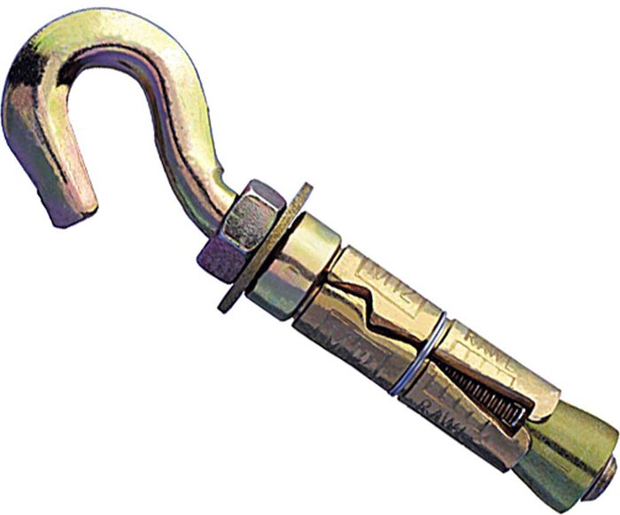 Tooled Up | Rawlplug Rawl Hook Bolt Rawlbolt Achor M8 Pack of 25 Rawlplug Rawl Hook Bolt Rawlbolt Achor M8 Pack of 25