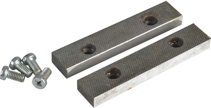 Tooled Up | Record Record Replacement Vice Jaws and Screws 125mm Record Record Replacement Vice Jaws and Screws 125mm