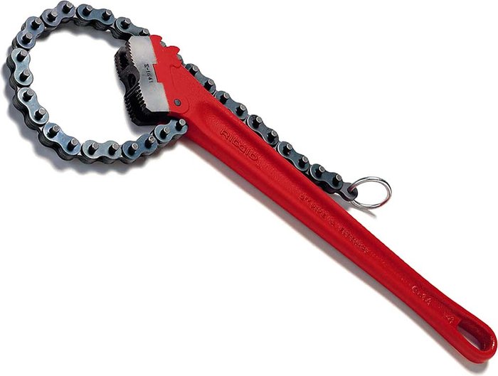 Tooled Up | Ridgid Ridgid Heavy Duty Chain Wrench 125mm 450mm Ridgid Ridgid Heavy Duty Chain Wrench 125mm 450mm