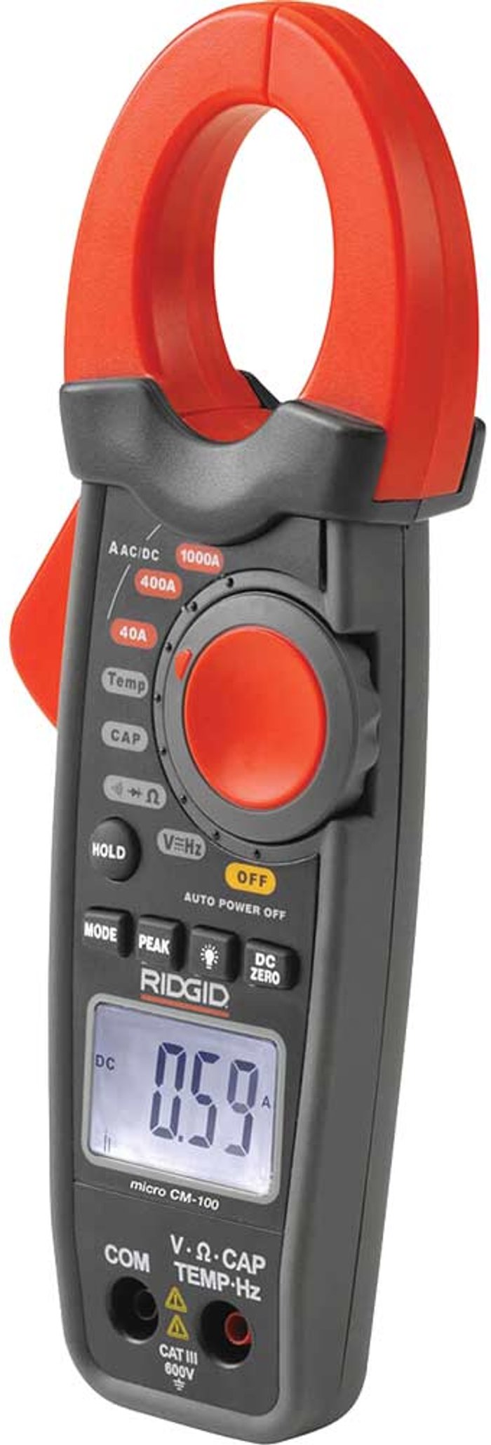 Tooled Up | Ridgid Ridgid CM 100 Micro Clamp Meter Ridgid Ridgid CM 100 Micro Clamp Meter