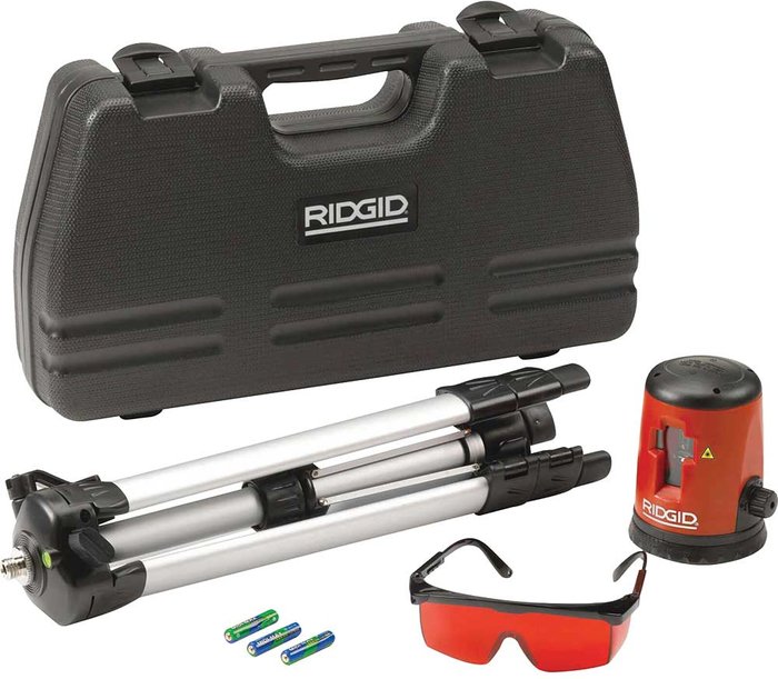 Tooled Up | Ridgid Ridgid CL100 Micro Self Levelling Cross Line Laser Level Ridgid Ridgid CL100 Micro Self Levelling Cross Line Laser Level