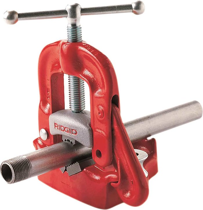 Tooled Up | Ridgid Ridgid Bench Yoke Pipe Vice 50mm Ridgid Ridgid Bench Yoke Pipe Vice 50mm