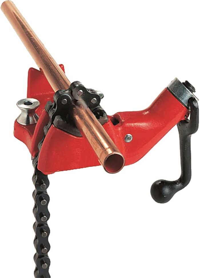 Tooled Up | Ridgid Ridgid Top Screw Bench Chain Vice 60mm Ridgid Ridgid Top Screw Bench Chain Vice 60mm