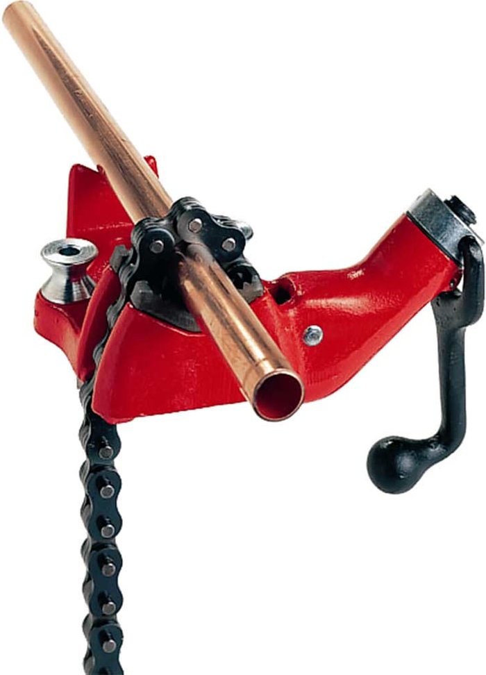 Tooled Up | Ridgid Ridgid Top Screw Bench Chain Vice 100mm Ridgid Ridgid Top Screw Bench Chain Vice 100mm