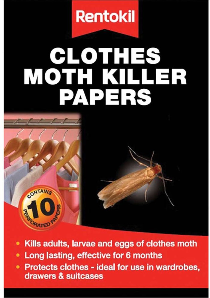 Tooled Up | Rentokil Rentokil Clothes Moth Papers Pack of 10 Rentokil Rentokil Clothes Moth Papers Pack of 10