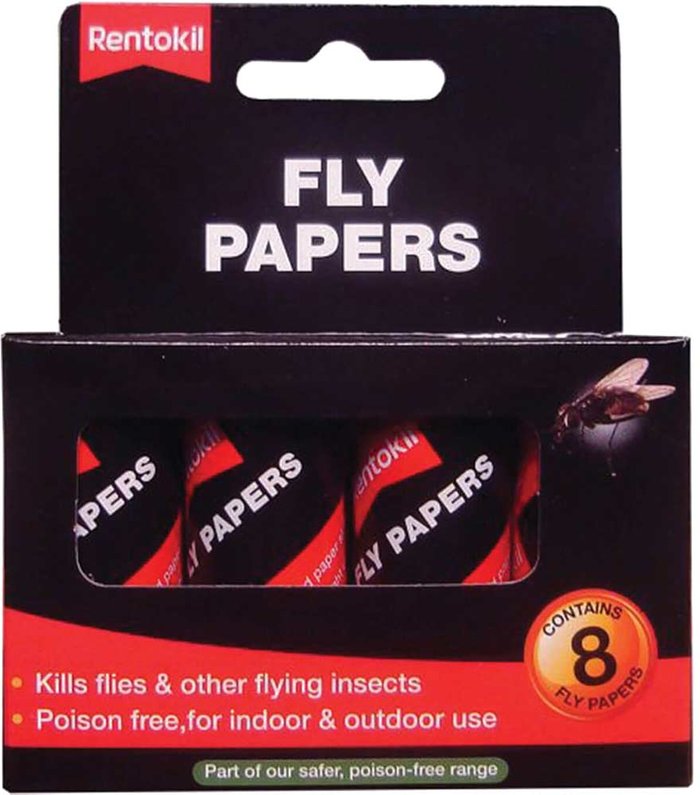 Tooled Up | Rentokil Rentokil Flypapers Pack of 8 Rentokil Rentokil Flypapers Pack of 8