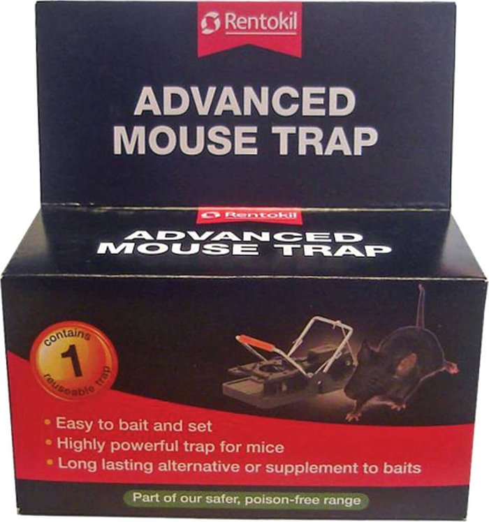 Tooled Up | Rentokil Rentokil Advanced Mouse Trap - Black Rentokil Rentokil Advanced Mouse Trap - Black