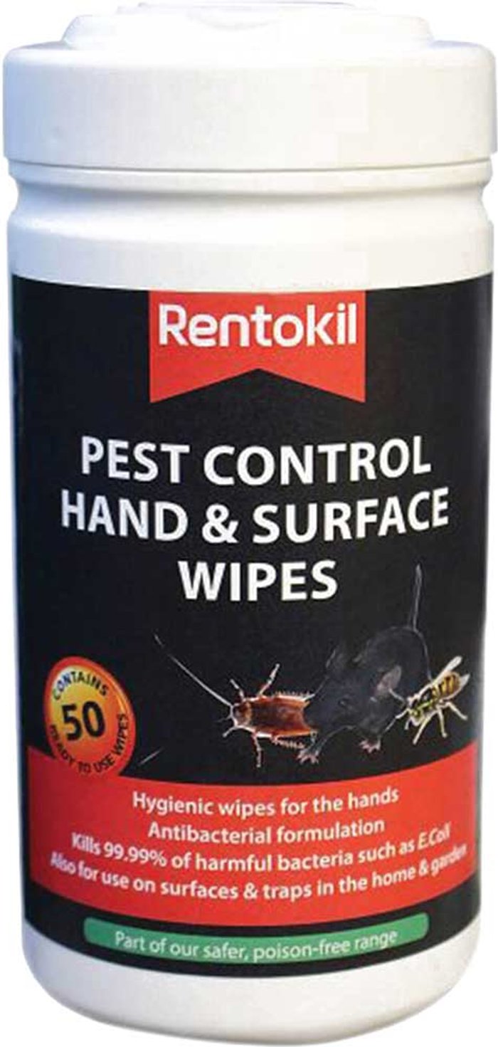 Tooled Up | Rentokil Rentokil Pest Control Hand and Surface Wipes Rentokil Rentokil Pest Control Hand and Surface Wipes