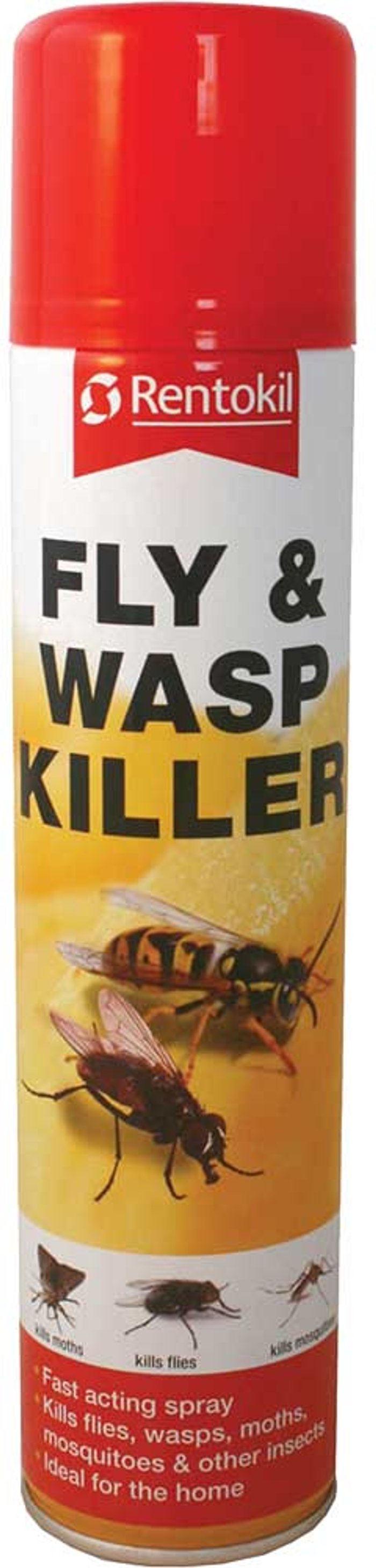 Tooled Up | Rentokil Rentokil Fly and Wasp Killer Aerosol 300ml Rentokil Rentokil Fly and Wasp Killer Aerosol 300ml