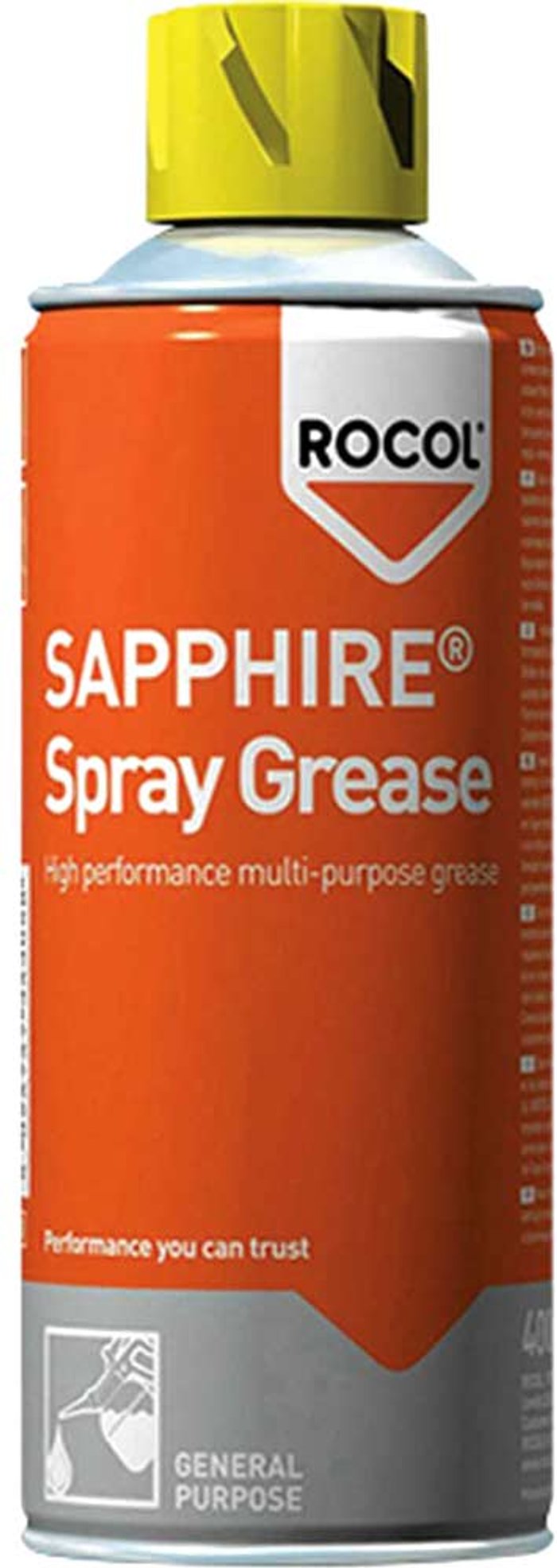 Tooled Up | Rocol Rocol Sapphire Spray Grease 400ml Rocol Rocol Sapphire Spray Grease 400ml