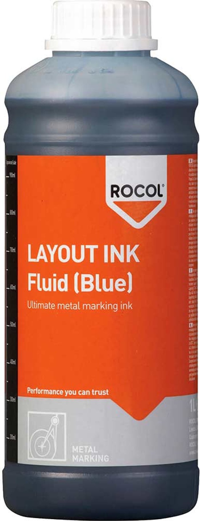 Tooled Up | Rocol Rocol Layout Ink Fluid Blue 1l Rocol Rocol Layout Ink Fluid Blue 1l