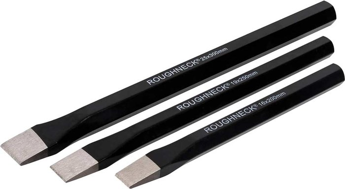Tooled Up | Roughneck Roughneck 31-973 3 Piece Cold Chisel Set Roughneck Roughneck 31-973 3 Piece Cold Chisel Set