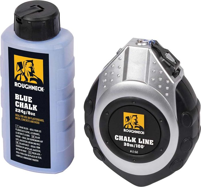 Tooled Up | Roughneck Roughneck Chalk Line and Blue Chalk Roughneck Roughneck Chalk Line and Blue Chalk