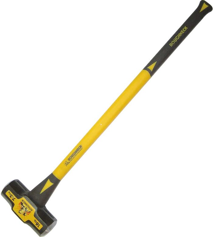 Tooled Up | Roughneck Roughneck ROU65636 Sledge HAMMER-DOUBLE Fibreglass Handle 7.3kg 16lb Roughneck Roughneck ROU65636 Sledge HAMMER-DOUBLE Fibreglass Handle 7.3kg 16lb