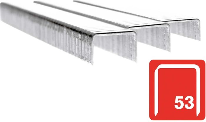 Tooled Up | Rapid Rapid Type 53 Galvanised Staples 6mm Pack of 2500 Rapid Rapid Type 53 Galvanised Staples 6mm Pack of 2500