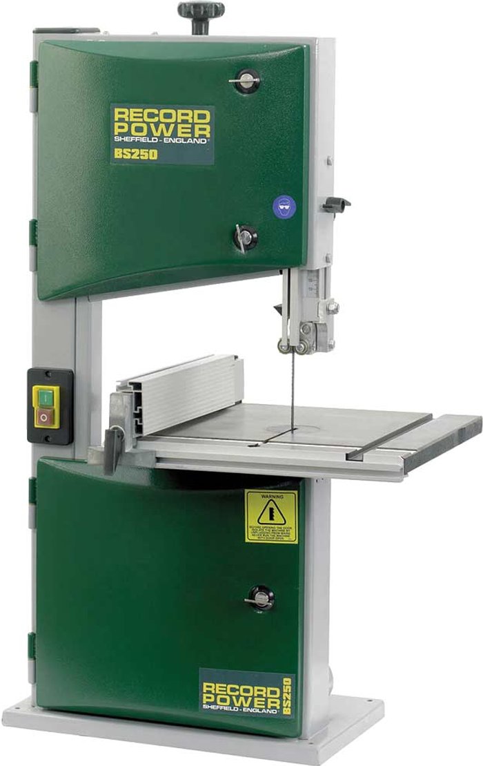 Tooled Up | Record Power Record Power BS250 Compact Bandsaw 240v Record Power Record Power BS250 Compact Bandsaw 240v