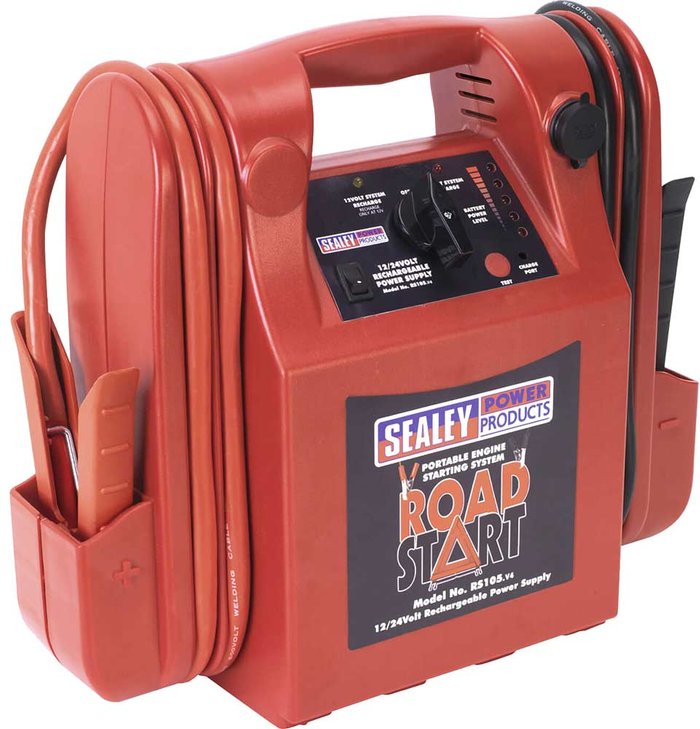 Tooled Up | Sealey Sealey RS105 RoadStart Emergency Jump Starter and Power Pack 12v or 24v Sealey Sealey RS105 RoadStart Emergency Jump Starter and Power Pack 12v or 24v