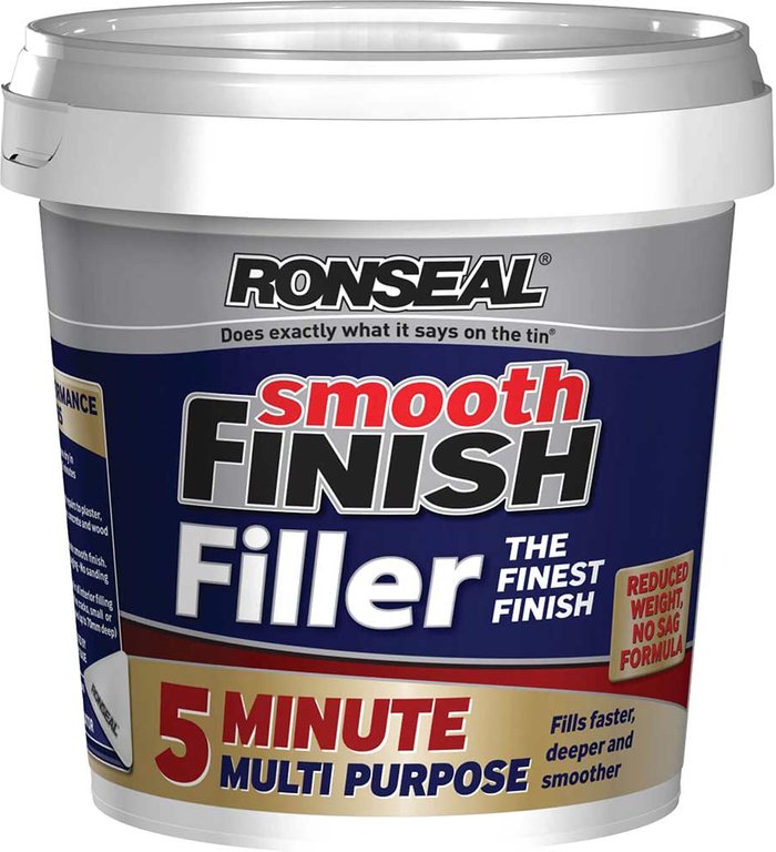 Tooled Up | Ronseal Ronseal Smooth Finish Multi Purpose Filler 600ml Ronseal Ronseal Smooth Finish Multi Purpose Filler 600ml