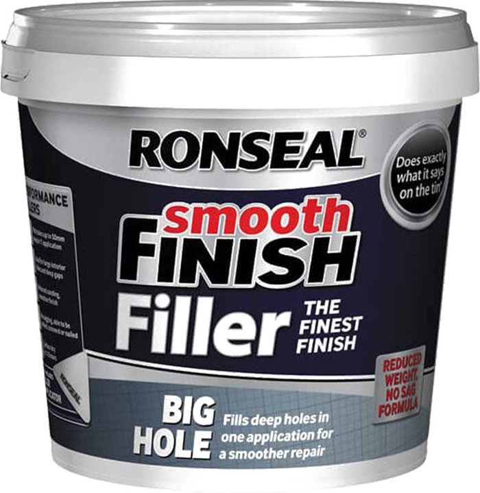 Tooled Up | Ronseal Ronseal Smooth Finish Big Hole Filler 1.2l Ronseal Ronseal Smooth Finish Big Hole Filler 1.2l