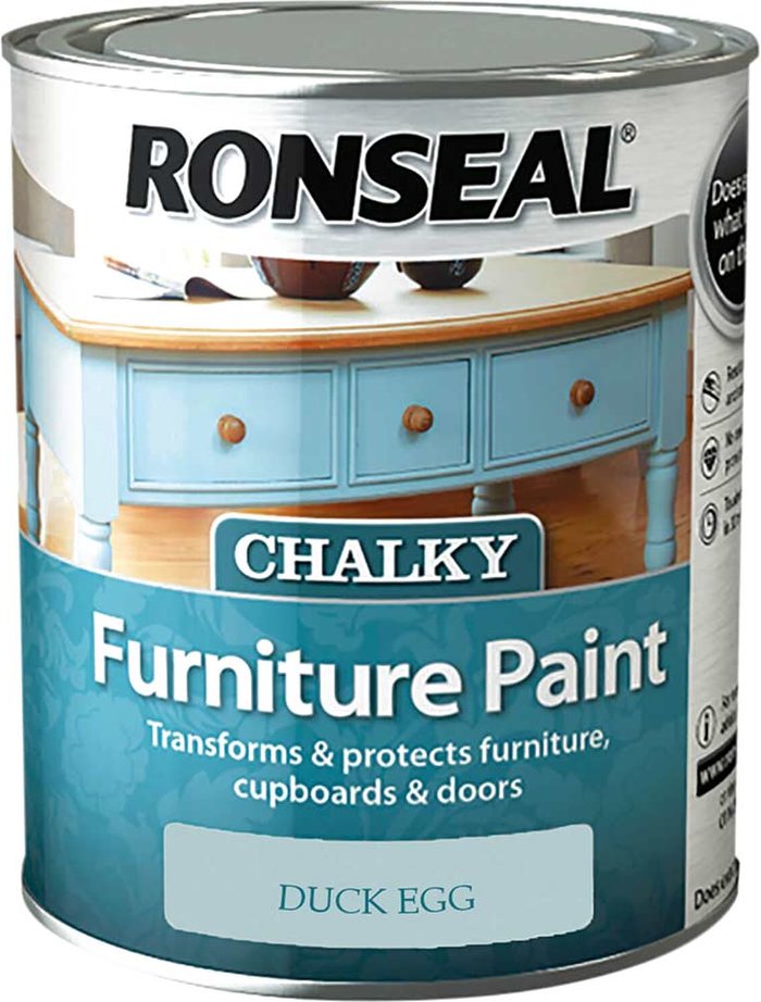 Tooled Up | Ronseal Ronseal Furniture Paint - Duck Egg 750ml Ronseal Ronseal Furniture Paint - Duck Egg 750ml