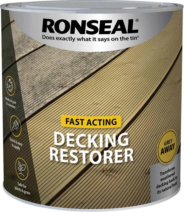 Tooled Up | Ronseal Ronseal Decking Restorer 2.5l Ronseal Ronseal Decking Restorer 2.5l