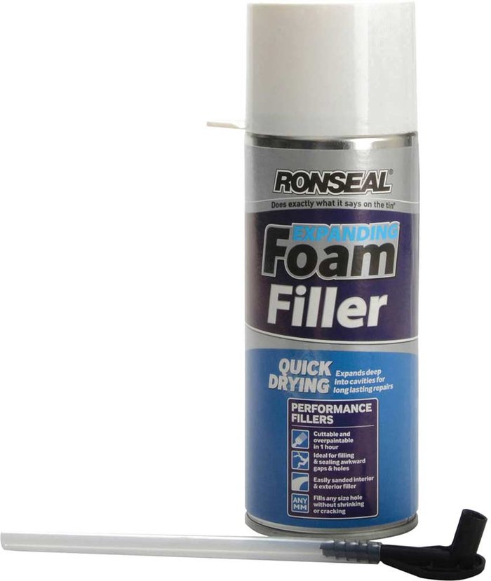 Tooled Up | Ronseal Ronseal Expanding Foam 300ml Ronseal Ronseal Expanding Foam 300ml