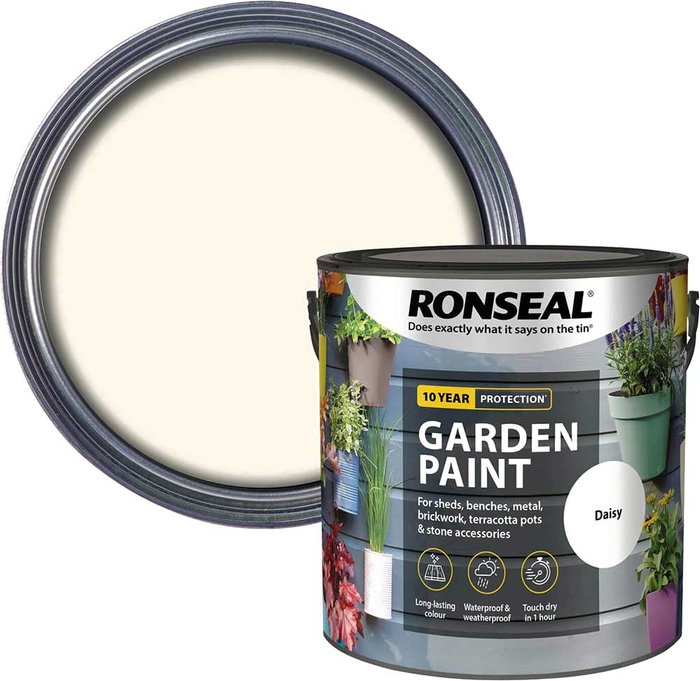 Tooled Up | Ronseal Ronseal General Purpose Garden Paint Daisy 2.5l Ronseal Ronseal General Purpose Garden Paint Daisy 2.5l